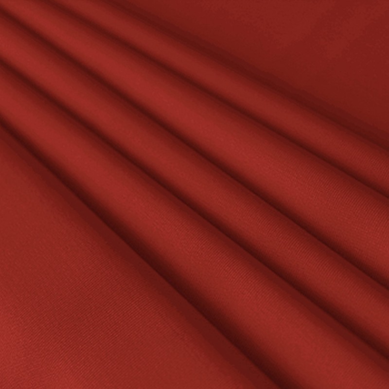 Tessuto burlington rosso per rotolo