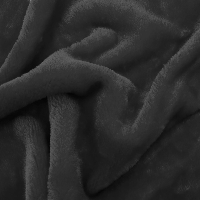 Fausse fourrure noir