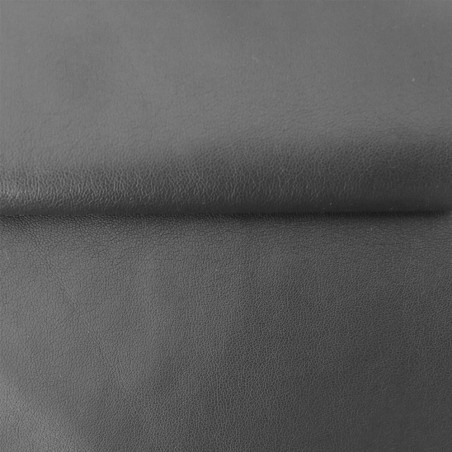 Simili cuir élastique gris foncé au mètre