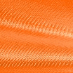 Satin orange fluorescent au rouleau