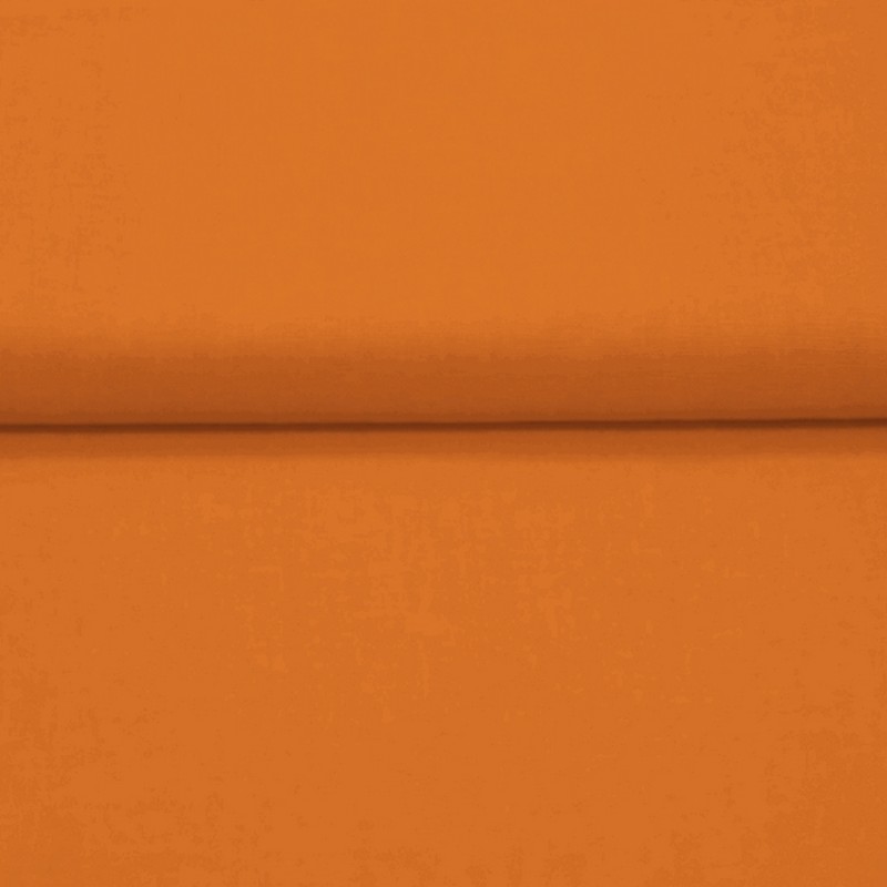 Tissu coton orange