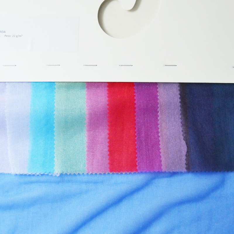Carte couleur voile cristal