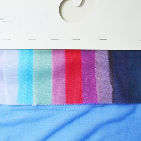 Carte couleur voile cristal
