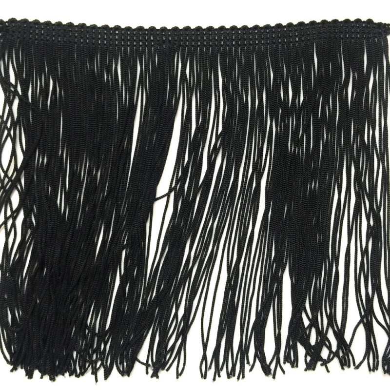 Grande frange 20 cm noire