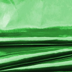 Tissu lamé fluide vert