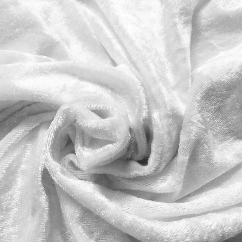 Velluto martele bianco