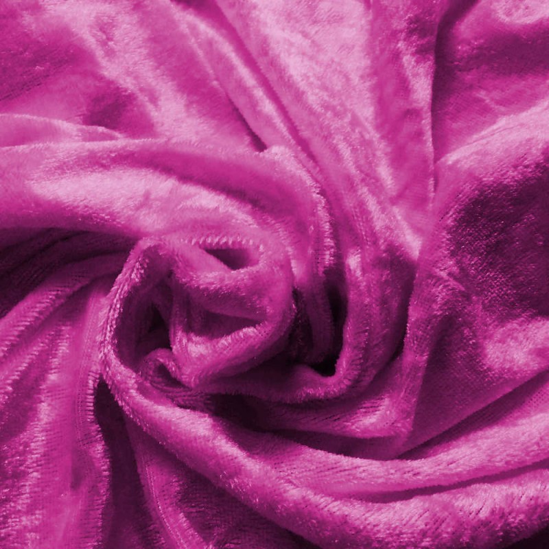 Velluto martele fucsia
