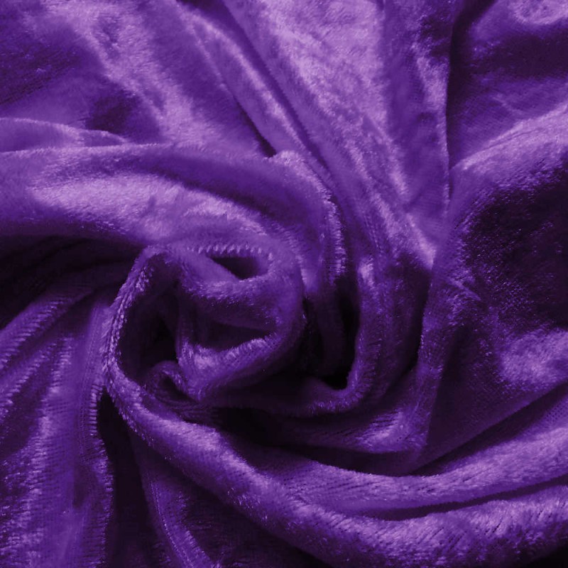 Panne de velours violet