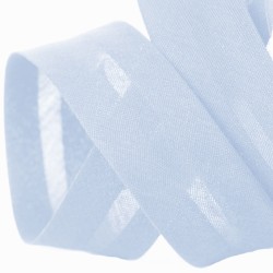 Biais coton ciel