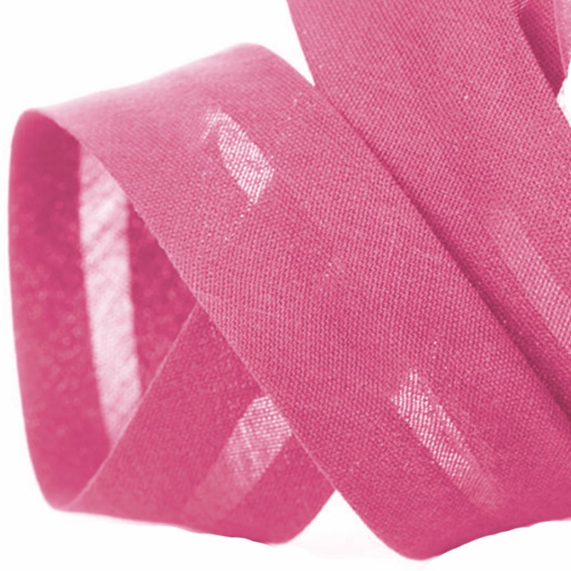 Biais coton fuchsia