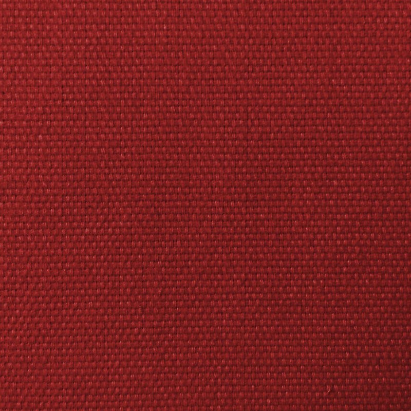 Toile de coton natté rouge