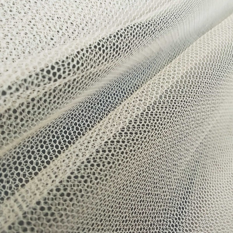 Tulle semi rigide marfil