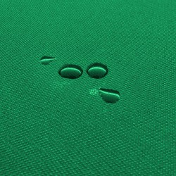 Toile imperméable verte