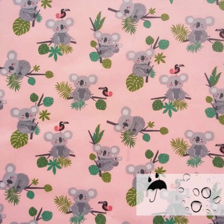 Coton 100% enduit fluide Koala