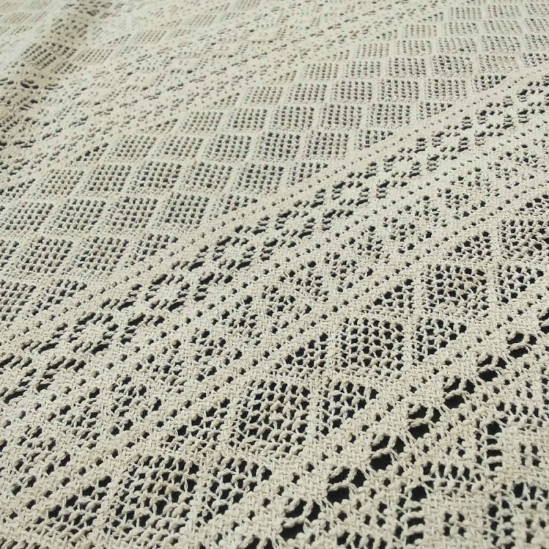 Macramé habillement fleur