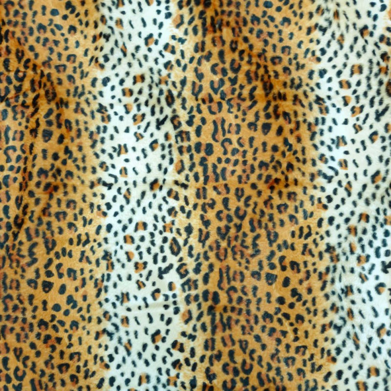 Fausse fourrure guépard