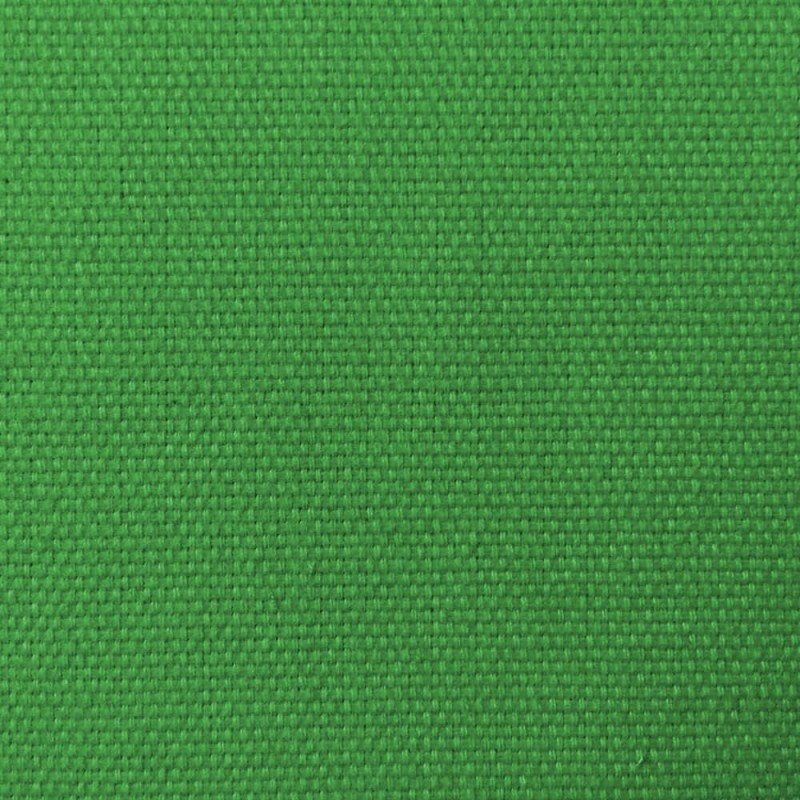 Toile de coton natté LÉGER vert