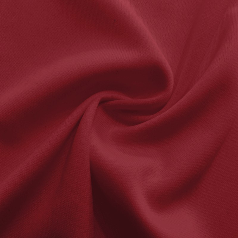 Jersey interlock bordeaux