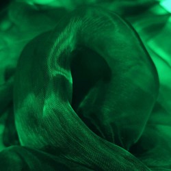 Organza verde scuro