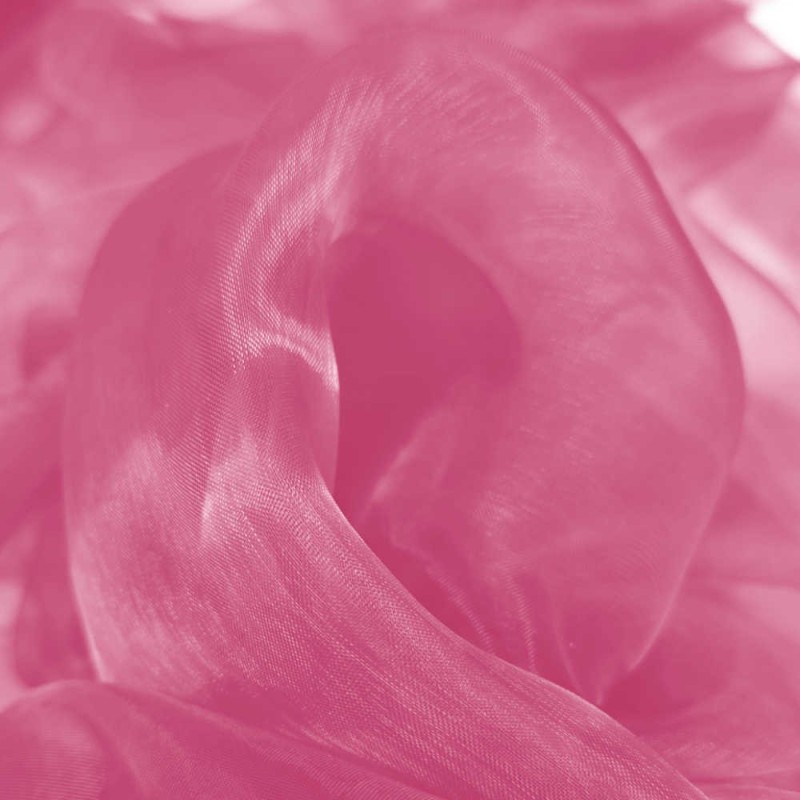 Organza rosa lampone
