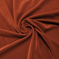 Velluto lycra marrone
