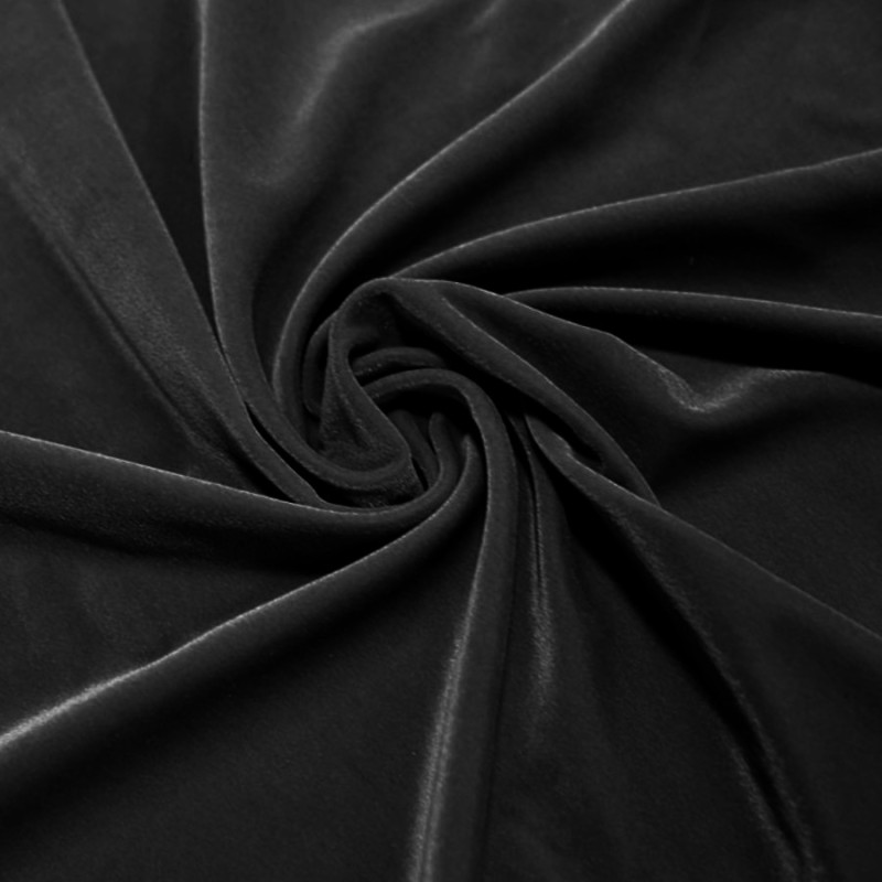 Velluto lycra nero