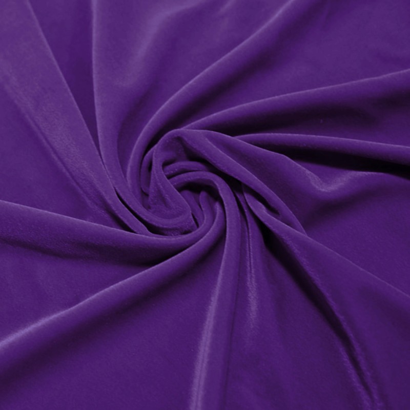 Velluto lycra viola