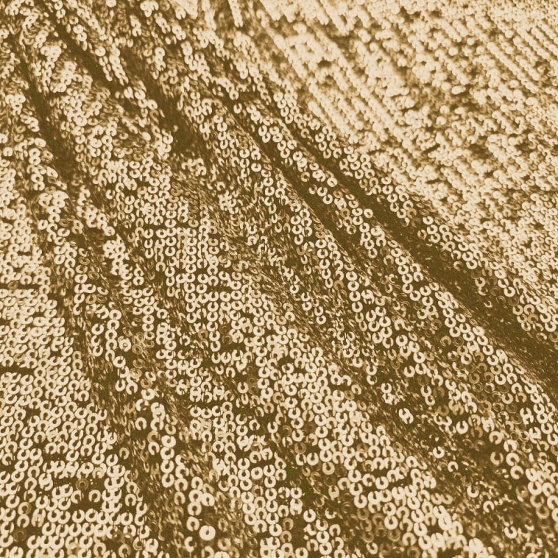 Tessuto di paillettes glamour | oro, argento e rosa