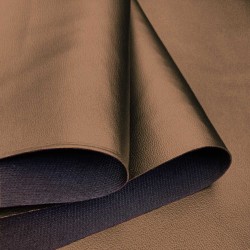 Eco pelle effetto metallo bronzo