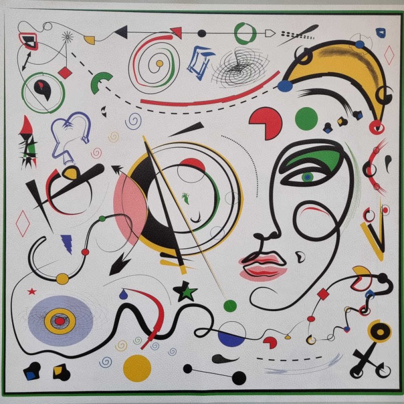 Panello ecopelle KANDINSKY