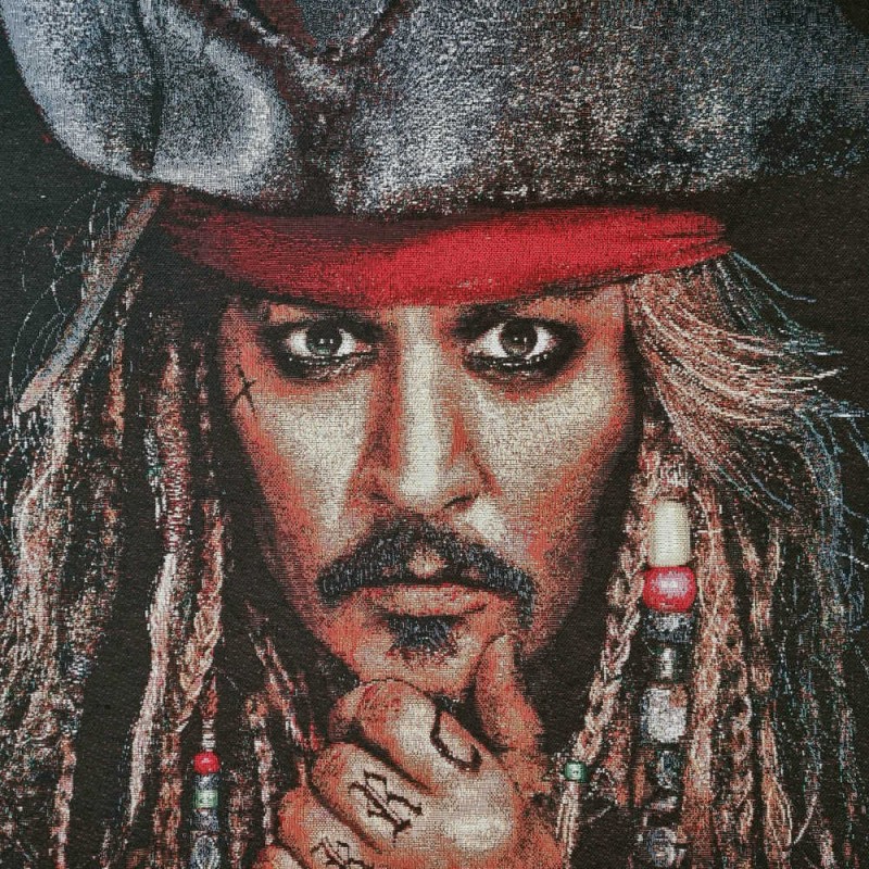 Pannello jacquard PIRATI DEI CARAIBI