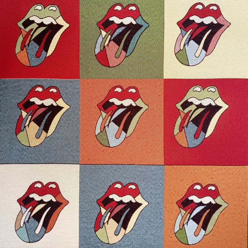 Pannello jacquard ROLLING STONES