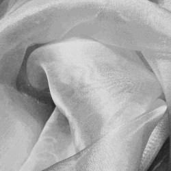 Organza cristallo al metro 】 Tessuto di organza per abiti da sera