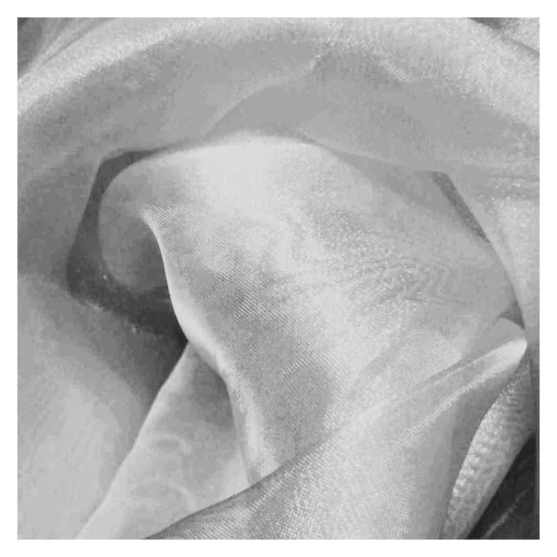 Organza cristallo al metro 】 Tessuto di organza per abiti da sera