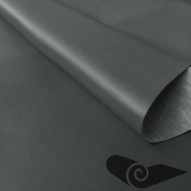 Rotolo 10m similpelle liscia grigio