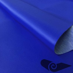 Rotolo 10m similpelle liscia blu