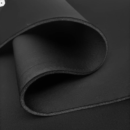 ▷ Tessuto in neoprene al metro | Nero, spessore 5 mm