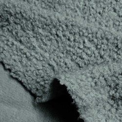 Pelliccia Curly grigio