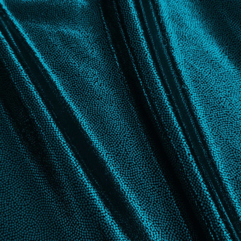 Lycra Monostretch Micro Glitter Turchesa