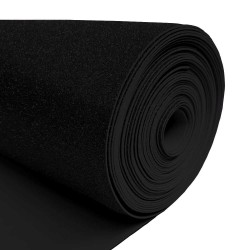 Rotolo goma Eva Fommy Glitter preto