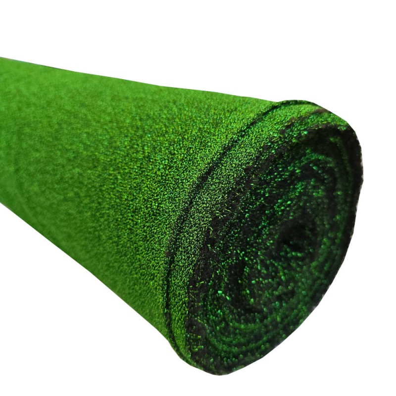 Rotolo 25m Velo lurex verde i love tessuti