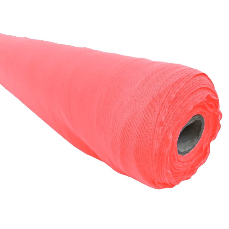 Rotolo 35m Tulle lycra salmone fluoro i love tessuti