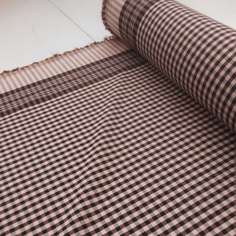 ▶ TESSUTO QUADRI CASTAGNERA| tessuto quadri stile castagnera| tovaglie e moda