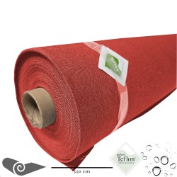 Rotolo 25m Tessuto da esterno grande larghezza denim rosso