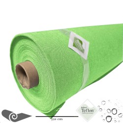 Rotolo 25m Tessuto da esterno grande larghezza denim verde mela