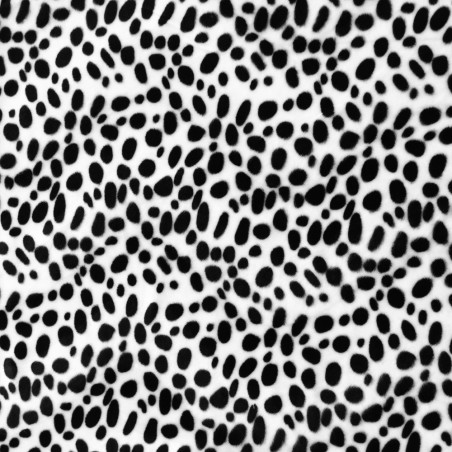 pelliccia dalmata per metri i love tessuti