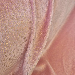 I ❤️ TESSUTI | Velluto glitterato rosa