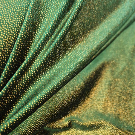 I ❤️ TESSUTI | Velluto glitterato verde