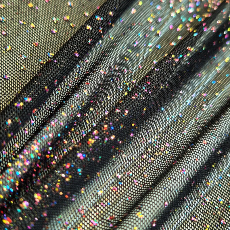 ✨Tulle LYCRA Paillettes americane ? Paillettes multicolori