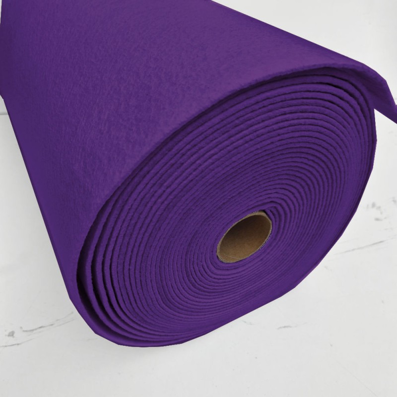Rotoli 10 mts feltro 3 mm ♥ Viola